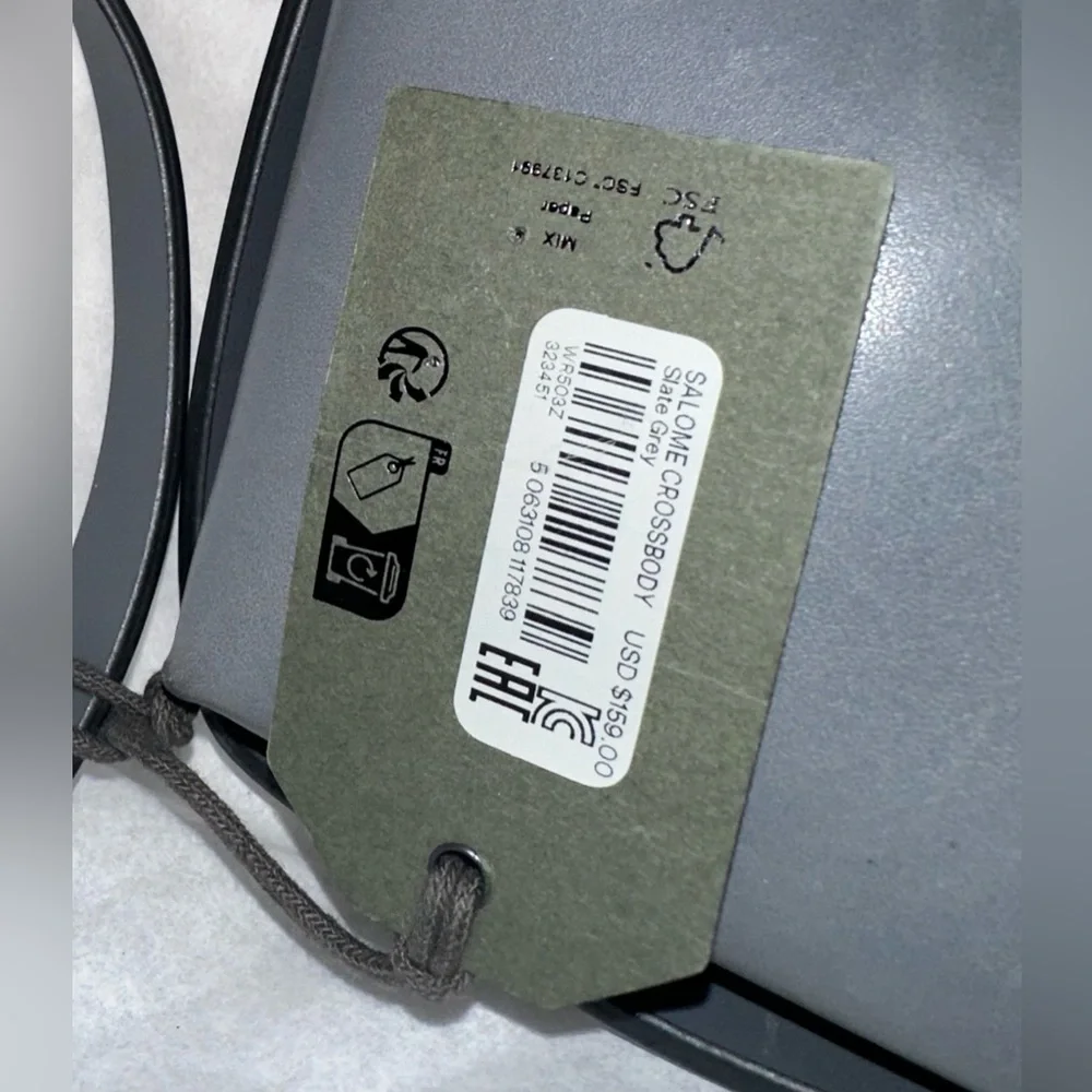 AllSaints Salome Leather Cross Body Bag - Picture 13 of 15